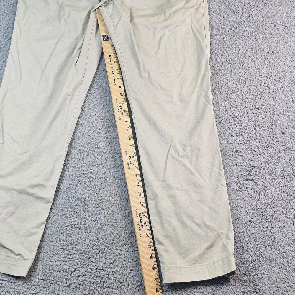 Polo Ralph Lauren Polo Chino Pants Mens 38x32 Beige Slim Stretch Straight Casual